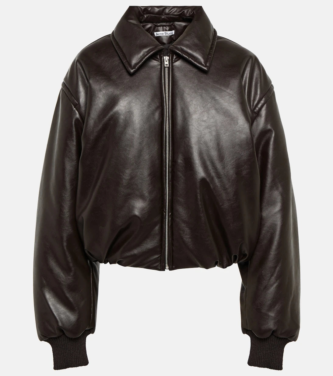Acne Studios - Padded coated jersey bomber jacket