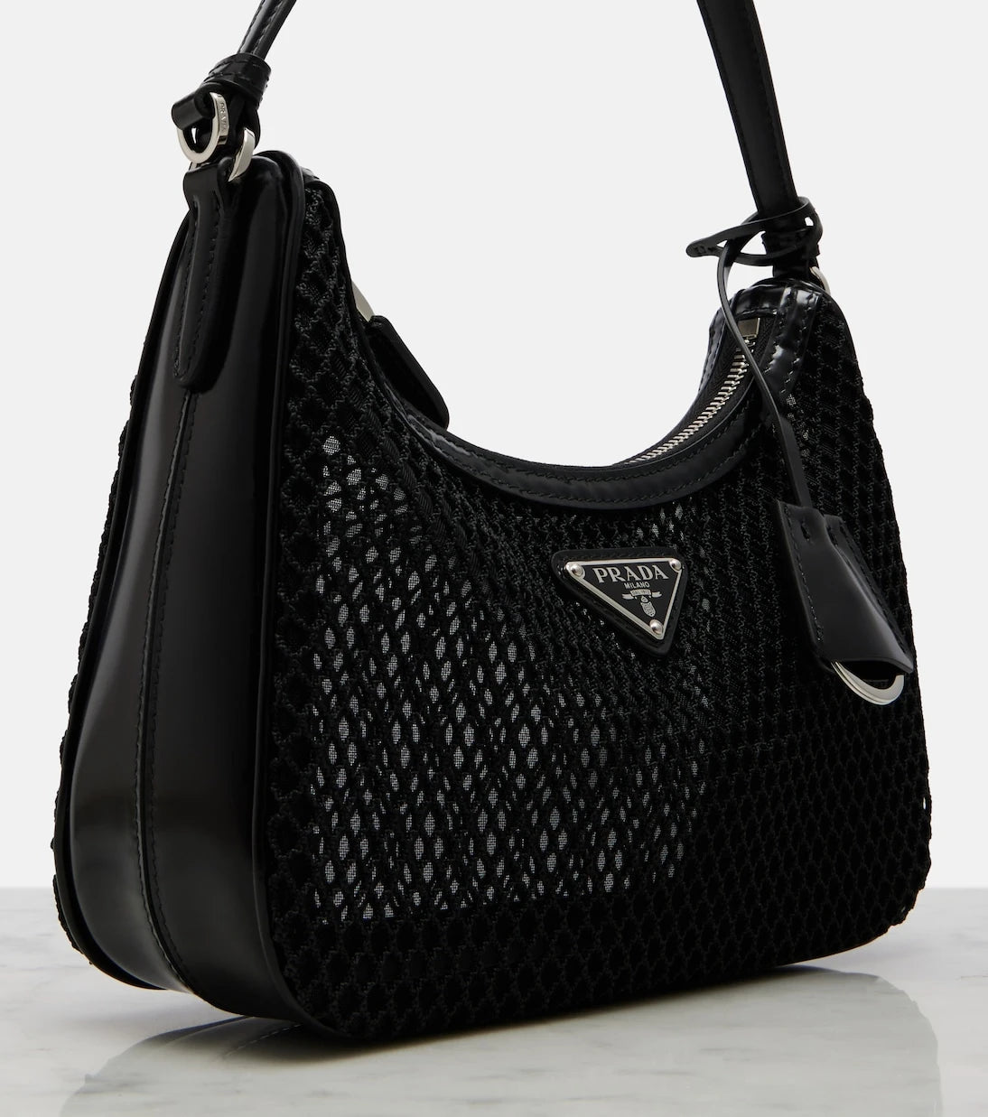 Prada - Prada Re-Edition 2005 Mini mesh shoulder bag