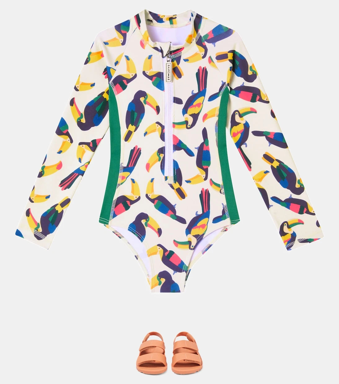 Roarsome - Beak The Toucan rashguard swimsuit