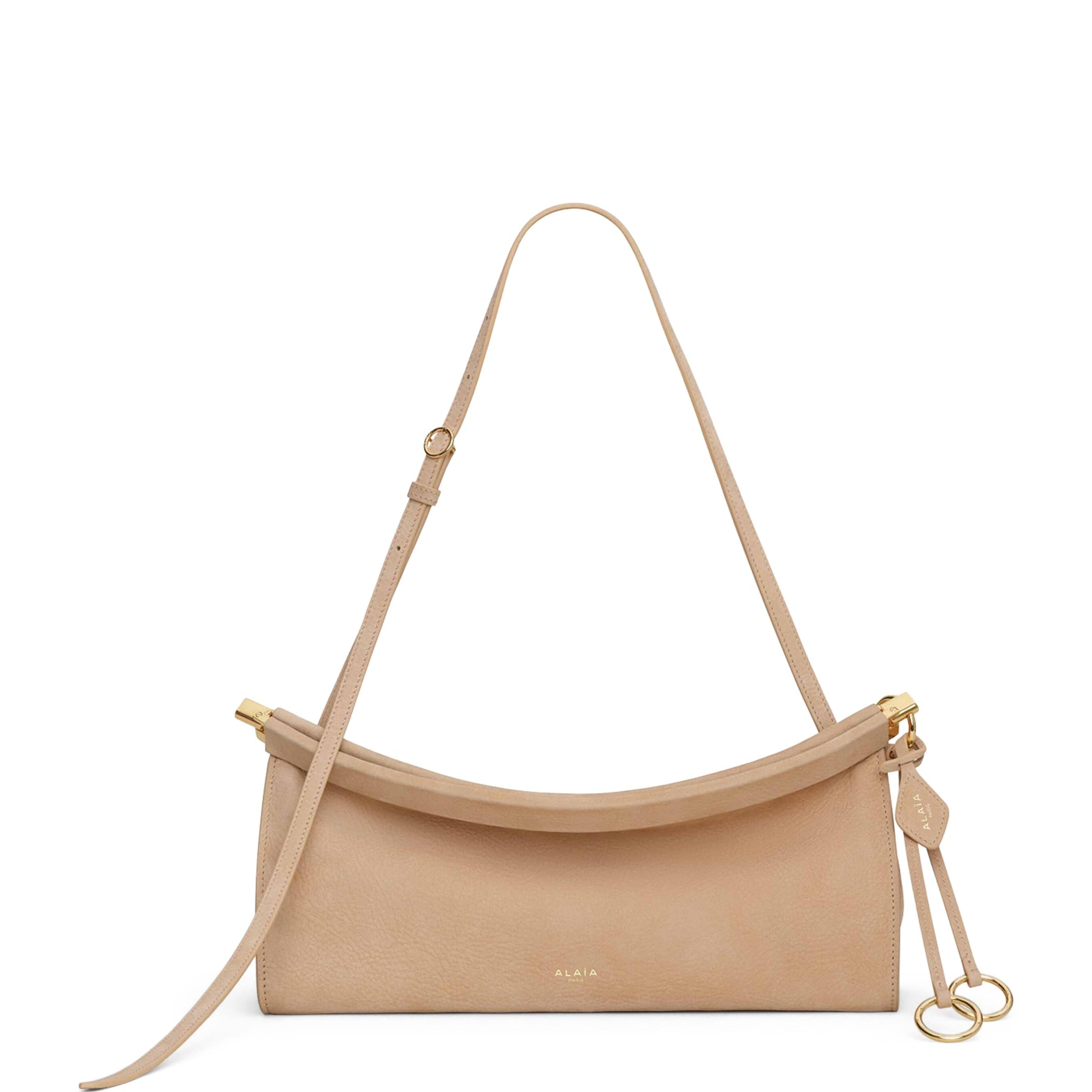 Alaïa Small Leather Le Click East West Shoulder Bag