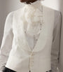 Ralph Lauren Collection White Cotton Piqué Zeke Waistcoat
