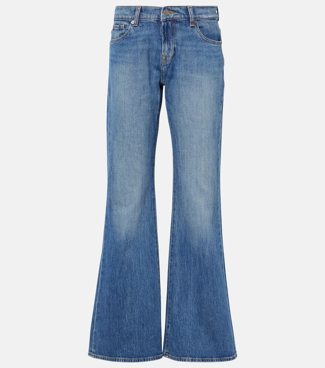 7 For All Mankind - Mankind high-rise flared jeans