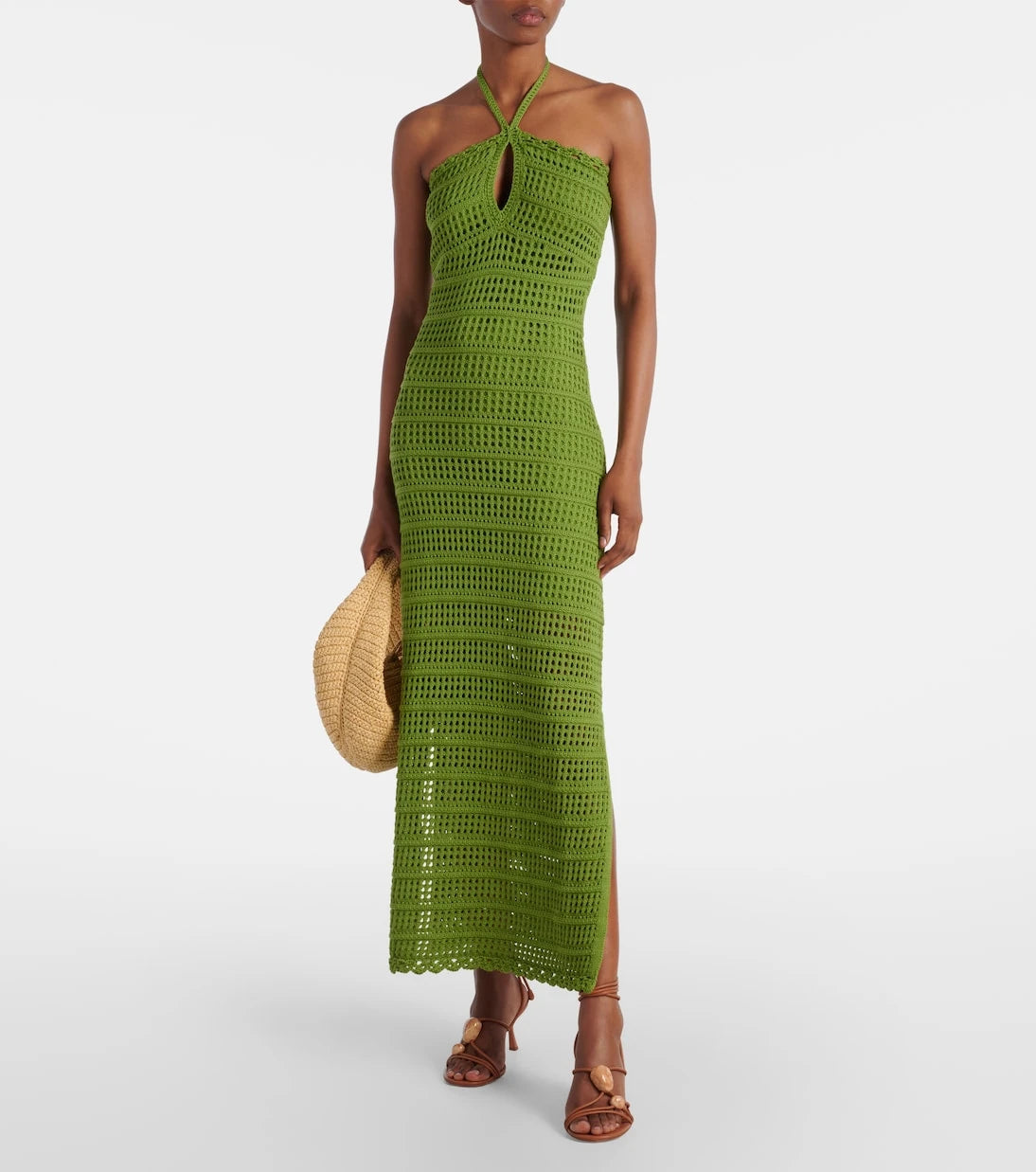 Simkhai - Koah cotton-blend midi dress