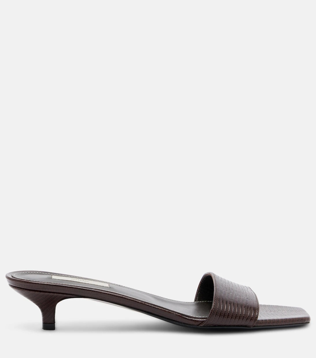 Toteme - Embossed leather mules