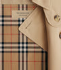 Burberry Beige Gabardine Mid-Length Chelsea Heritage Trench Coat