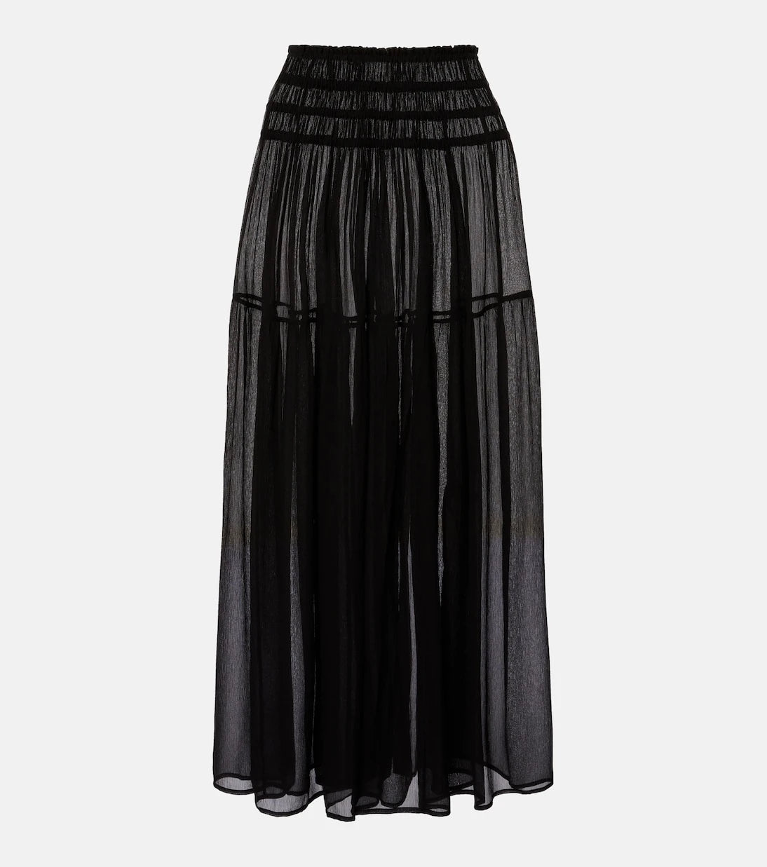 Eres - Irresistible silk chiffon maxi skirt