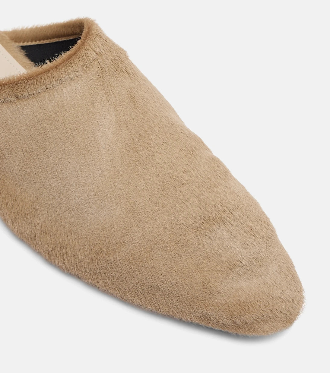 Christen - Elipse calf hair mules