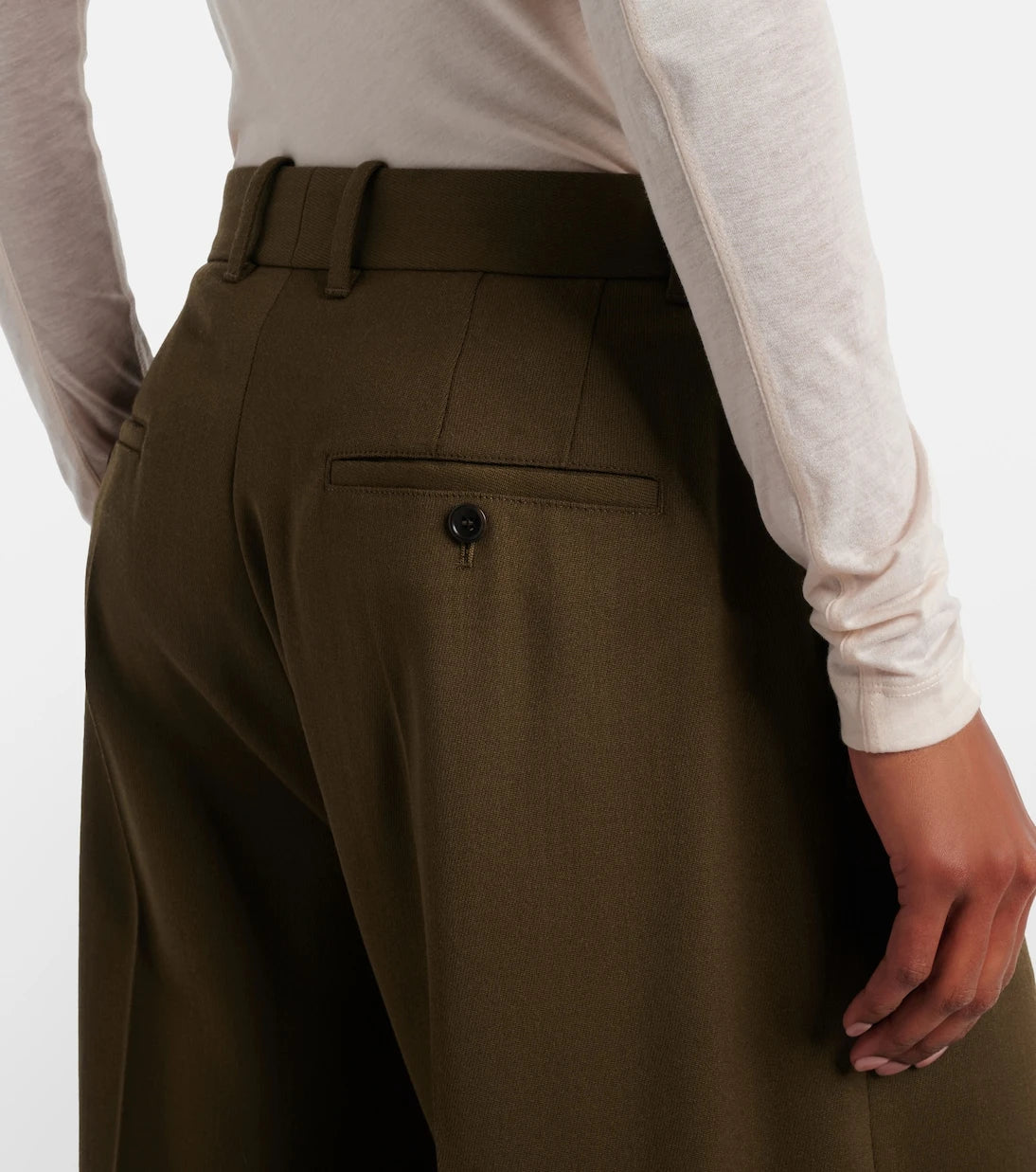 Phoebe Philo - Wool wide-leg pants