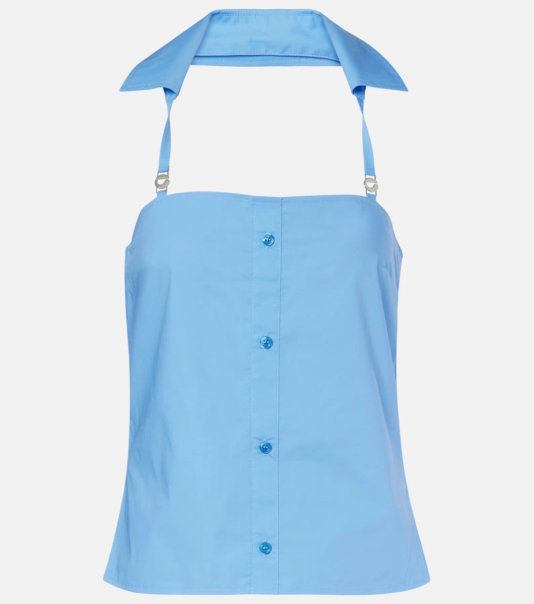 Coperni - Halterneck cotton top