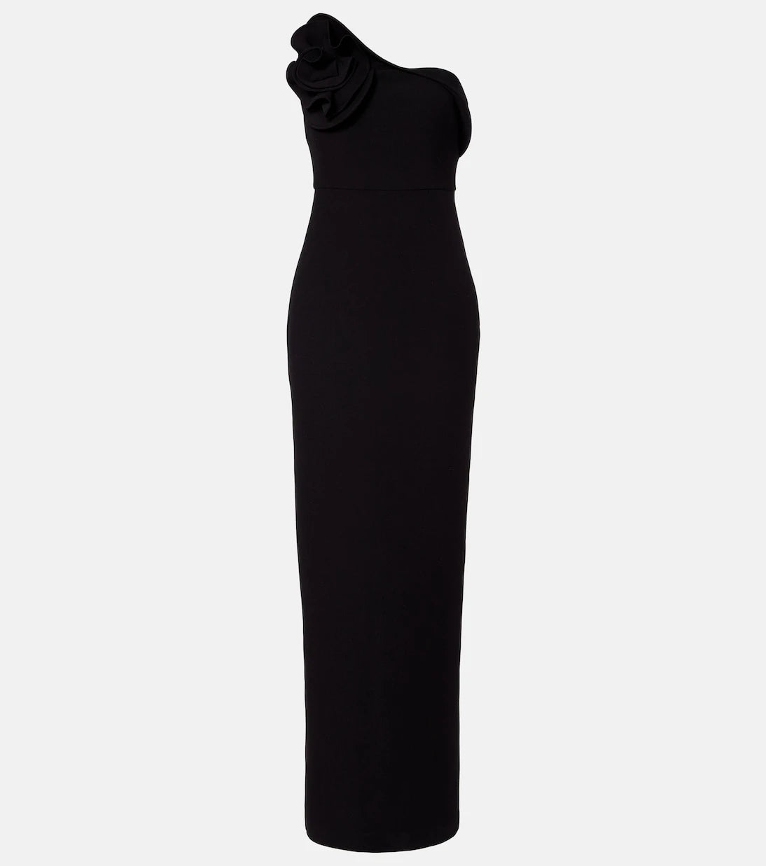 Roland Mouret - Floral asymmetric corset gown
