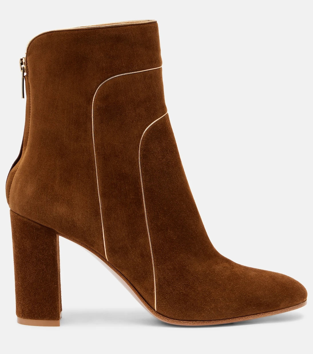 Gianvito Rossi - Juliette 85 suede ankle boots