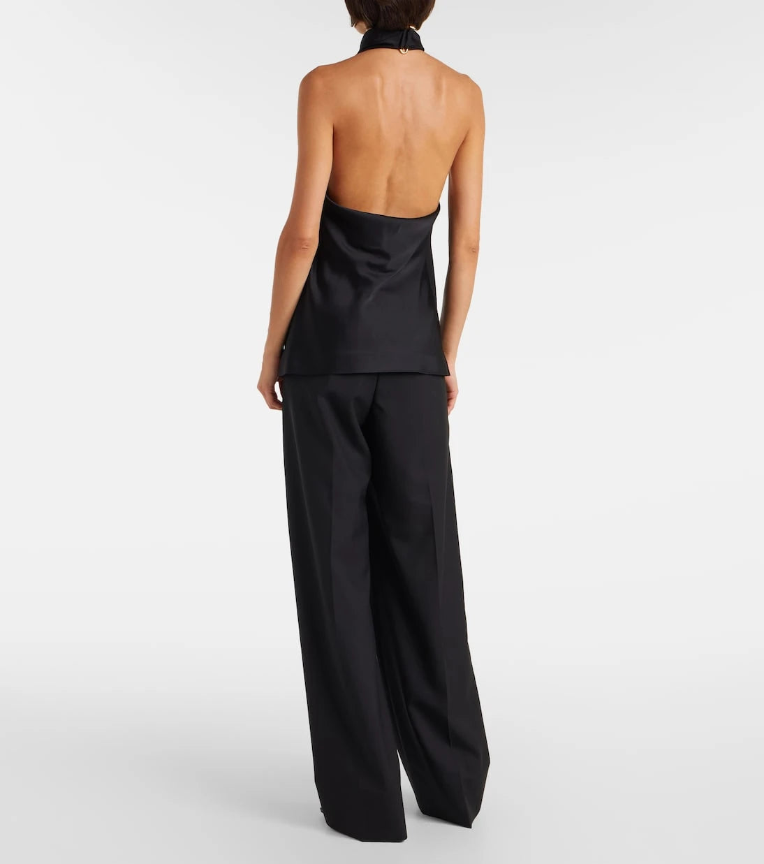 Stella McCartney - Halterneck satin top