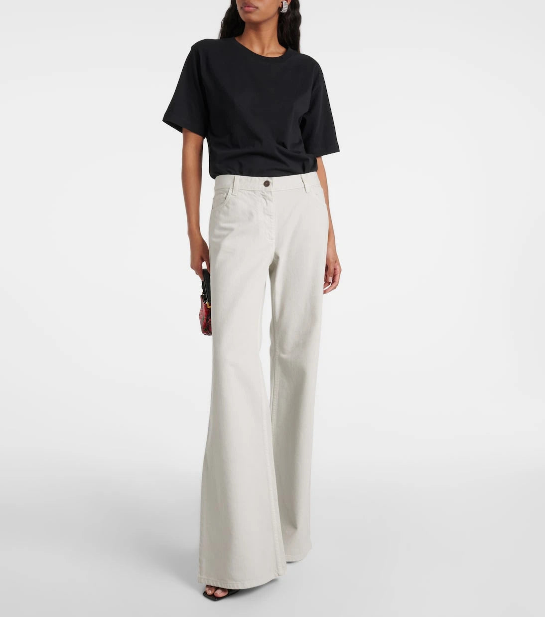 Magda Butrym - High-rise flared jeans