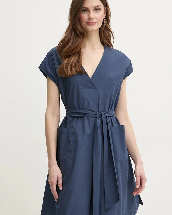 Pamuklu elbise Weekend Max Mara
