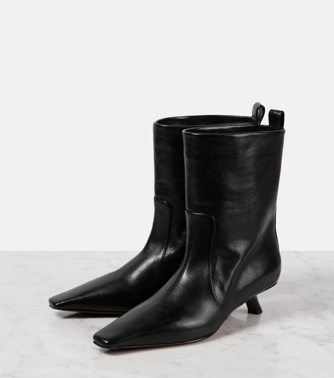 Brunello Cucinelli - Leather ankle boots