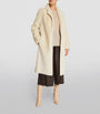 White Shearling Reversible Coat