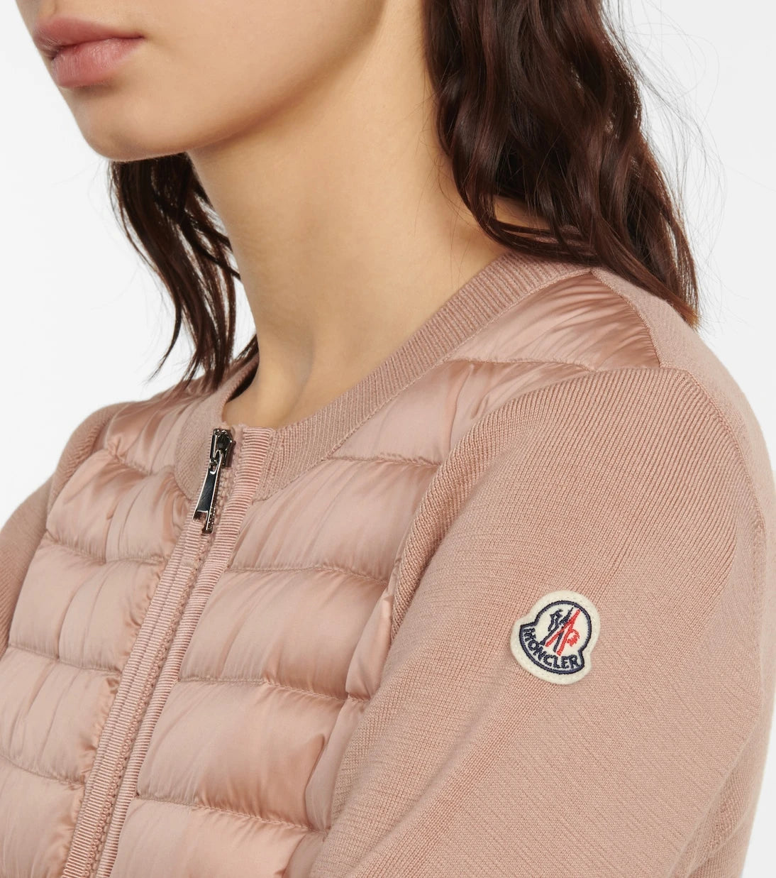 Moncler - Down and wool jacket