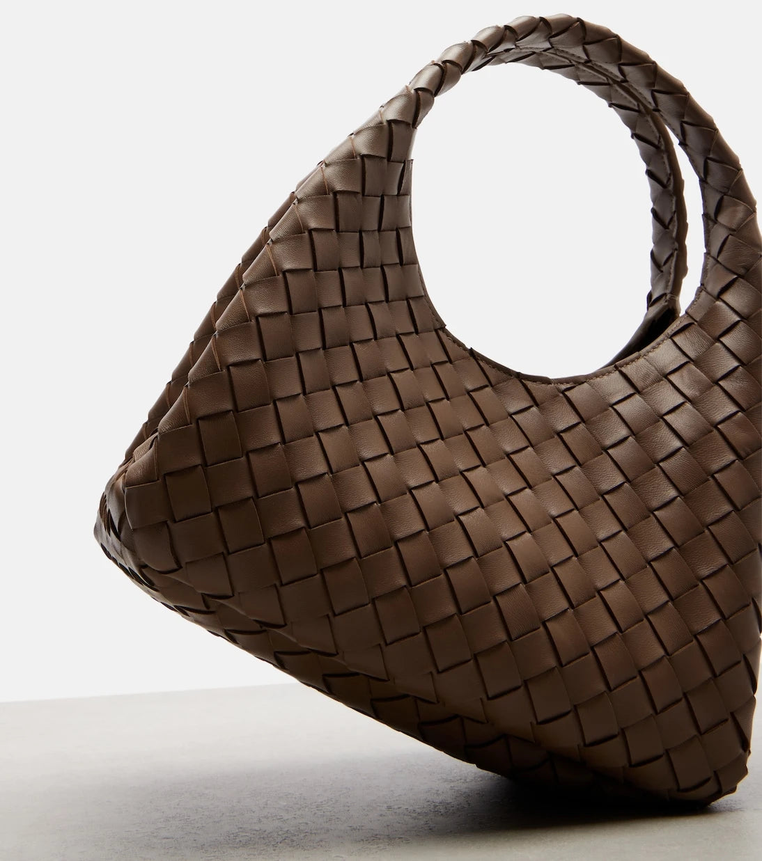 Bottega Veneta - Campana Small leather shoulder bag