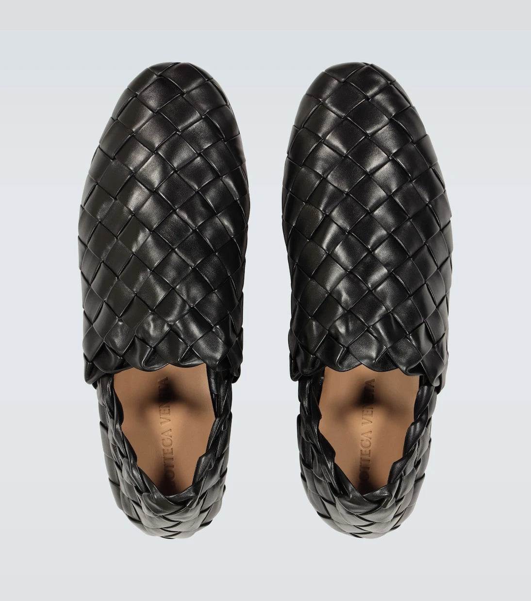 Bottega Veneta - Intreccio leather slippers