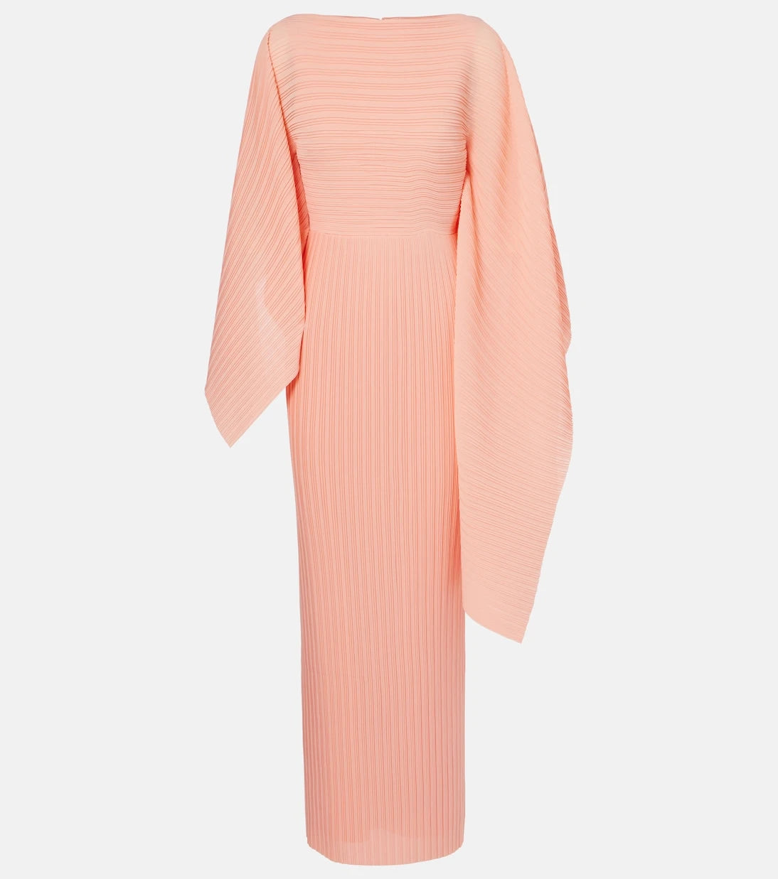 Solace London - Adami plissé caped maxi dress