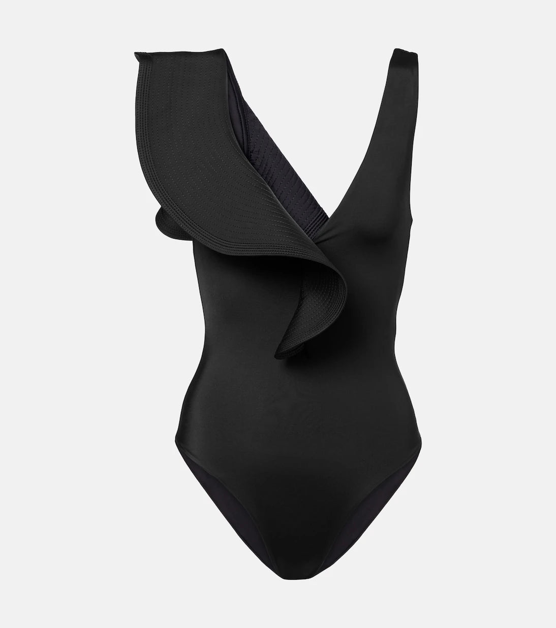 Johanna Ortiz - Asymmetric ruffled swimsuit