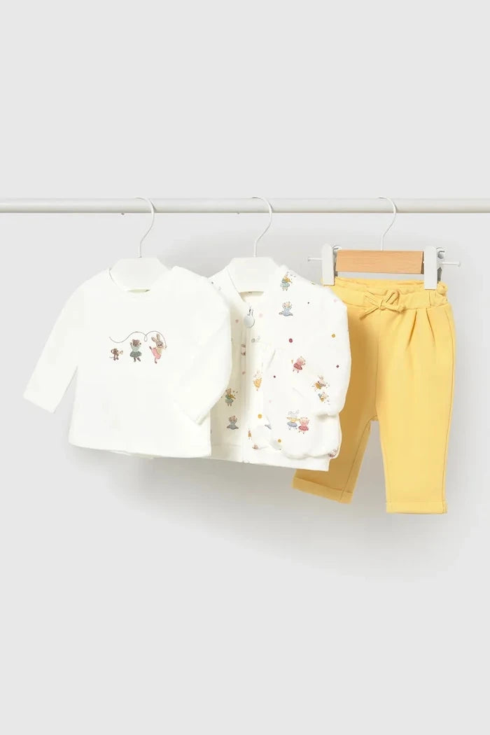 Mayoral Newborn комплект за бебе с памук
