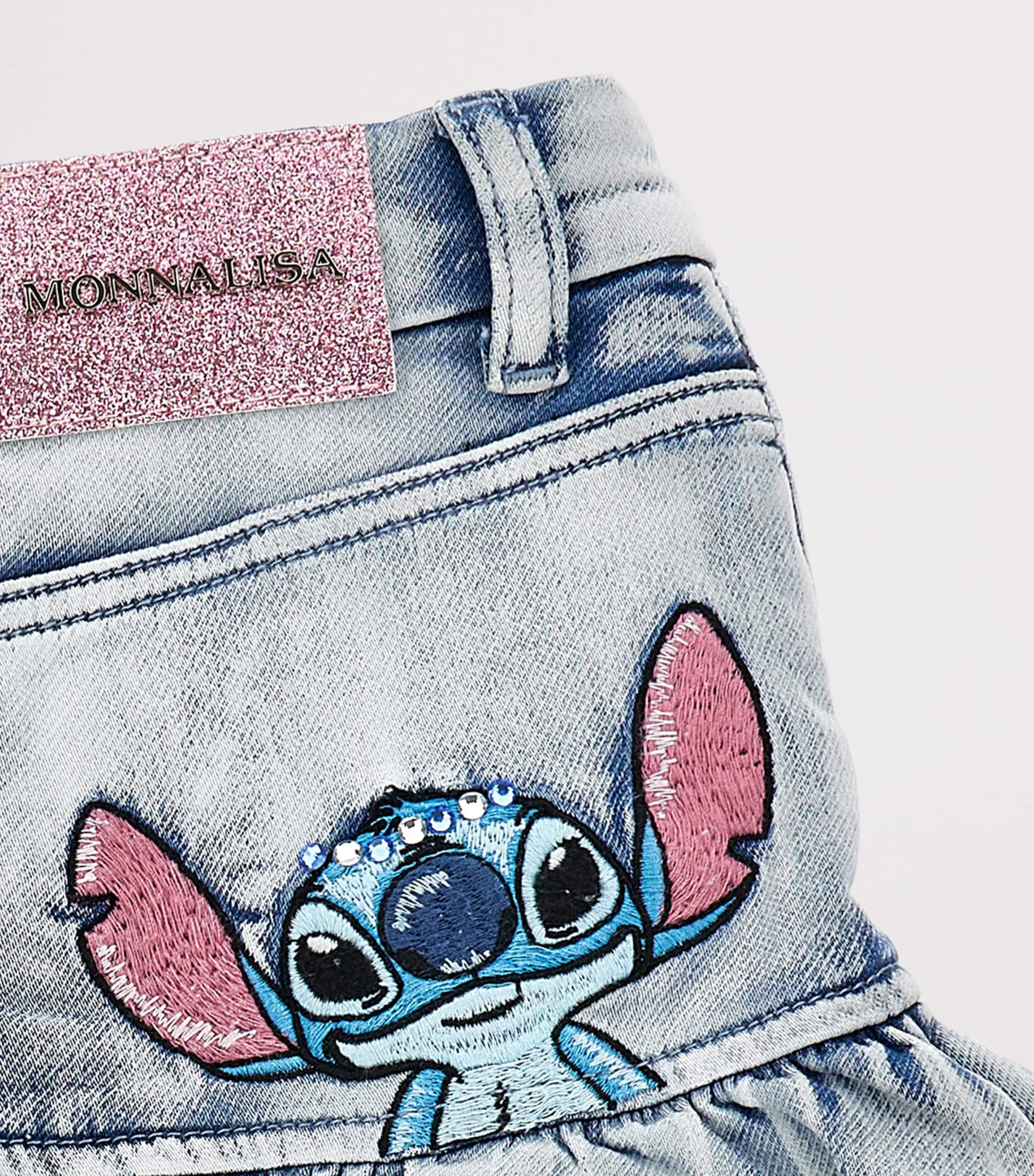 Monnalisa x Disney Stitch Skirt (2-12 Years)