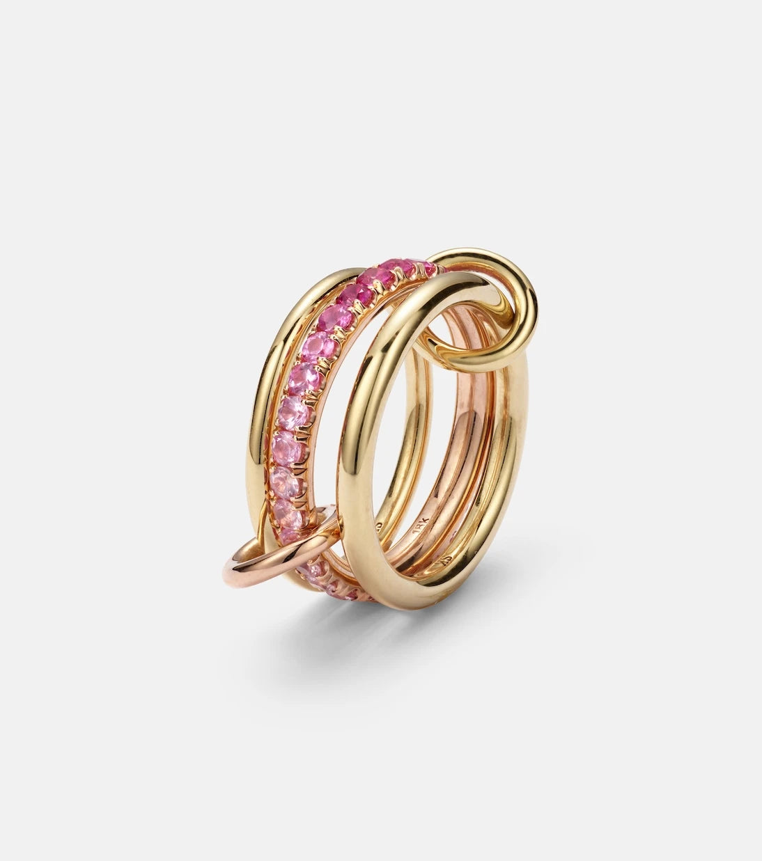 Spinelli Kilcollin - Petunia 18kt gold ring with sapphires