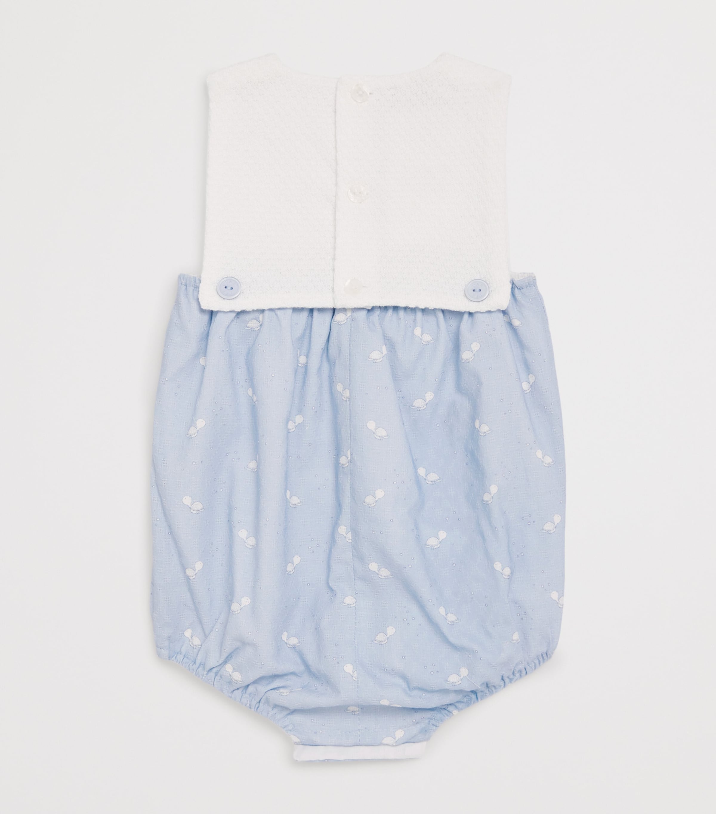 Cotton Knitted Playsuit (1-24 Months)