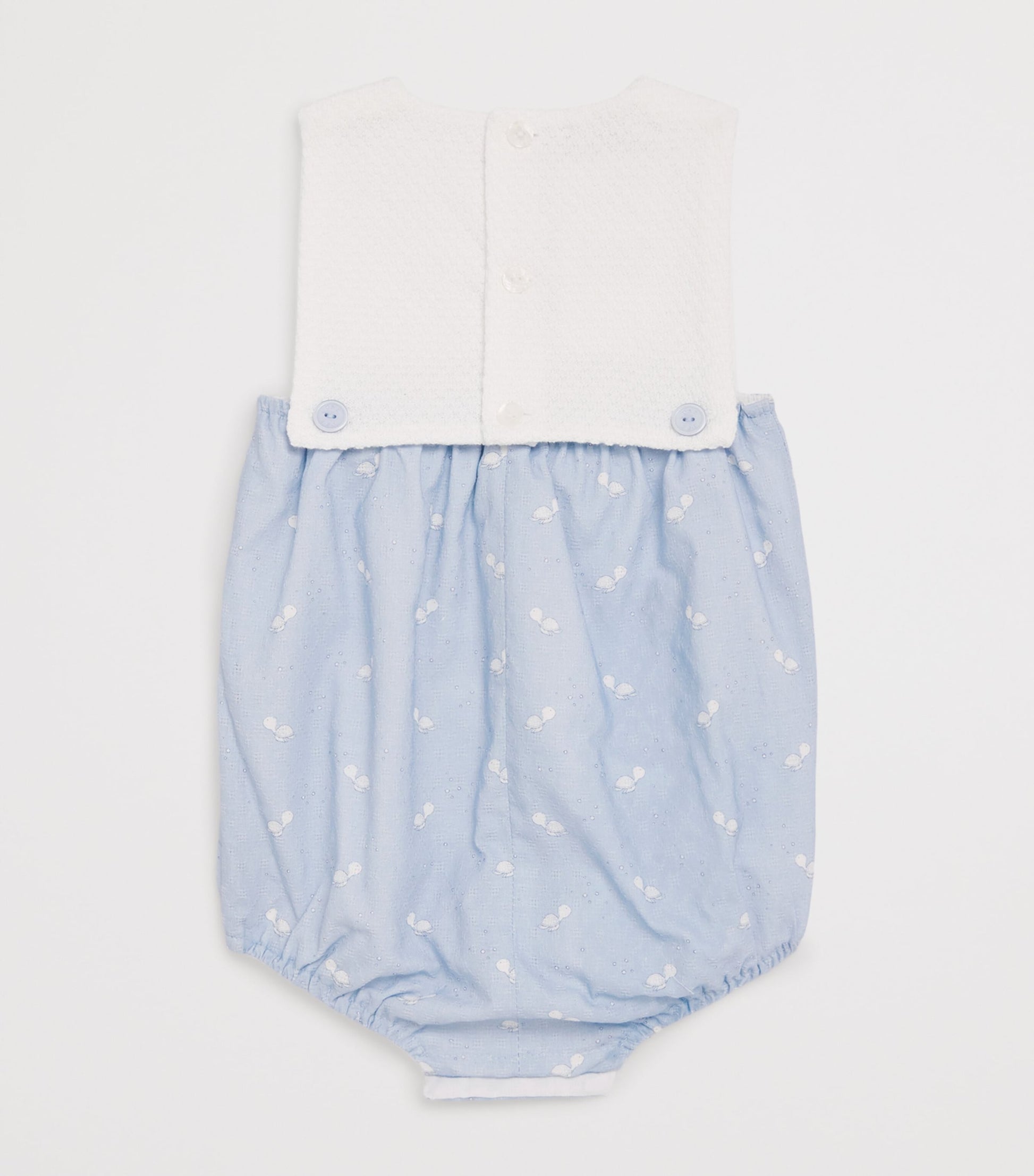Cotton Knitted Playsuit (1-24 Months)