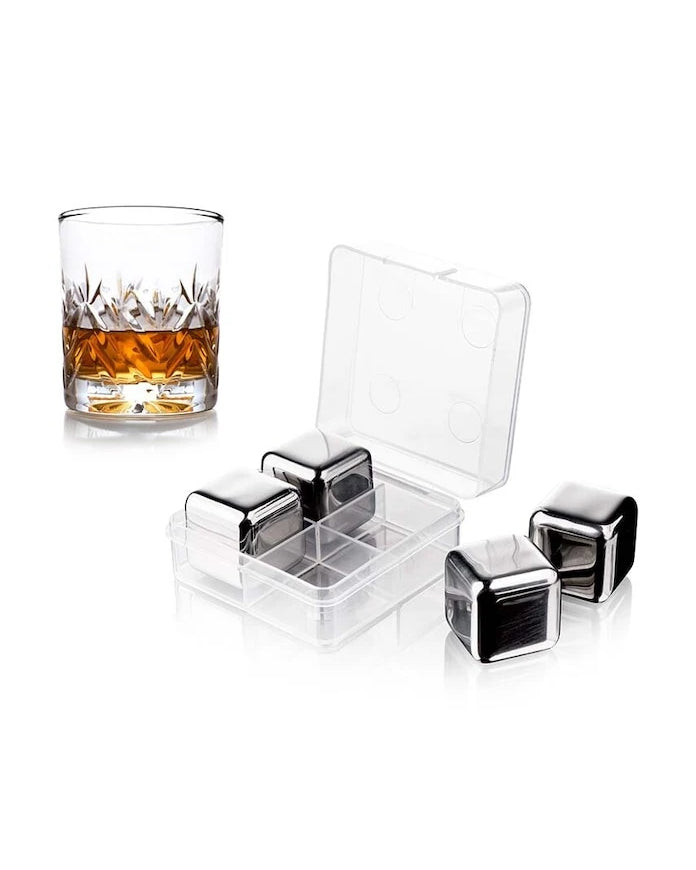 Блокчета за уиски Vacu Vin Whiskey Stones 2,6 x 2,6 cm (4 броя)