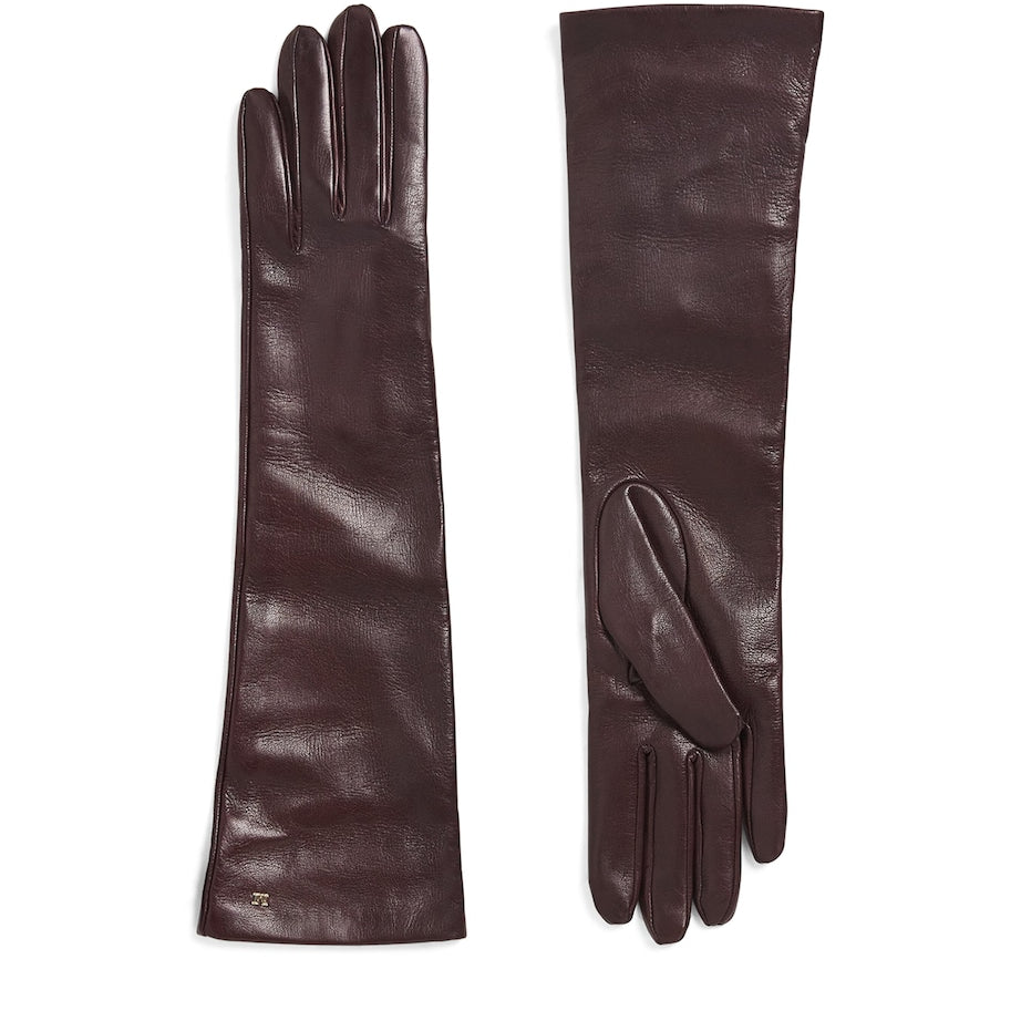 Red Leather Gloves