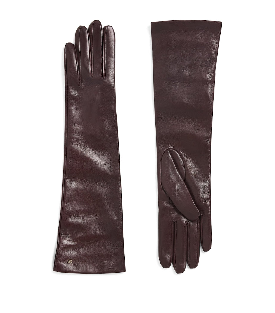 Red Leather Gloves