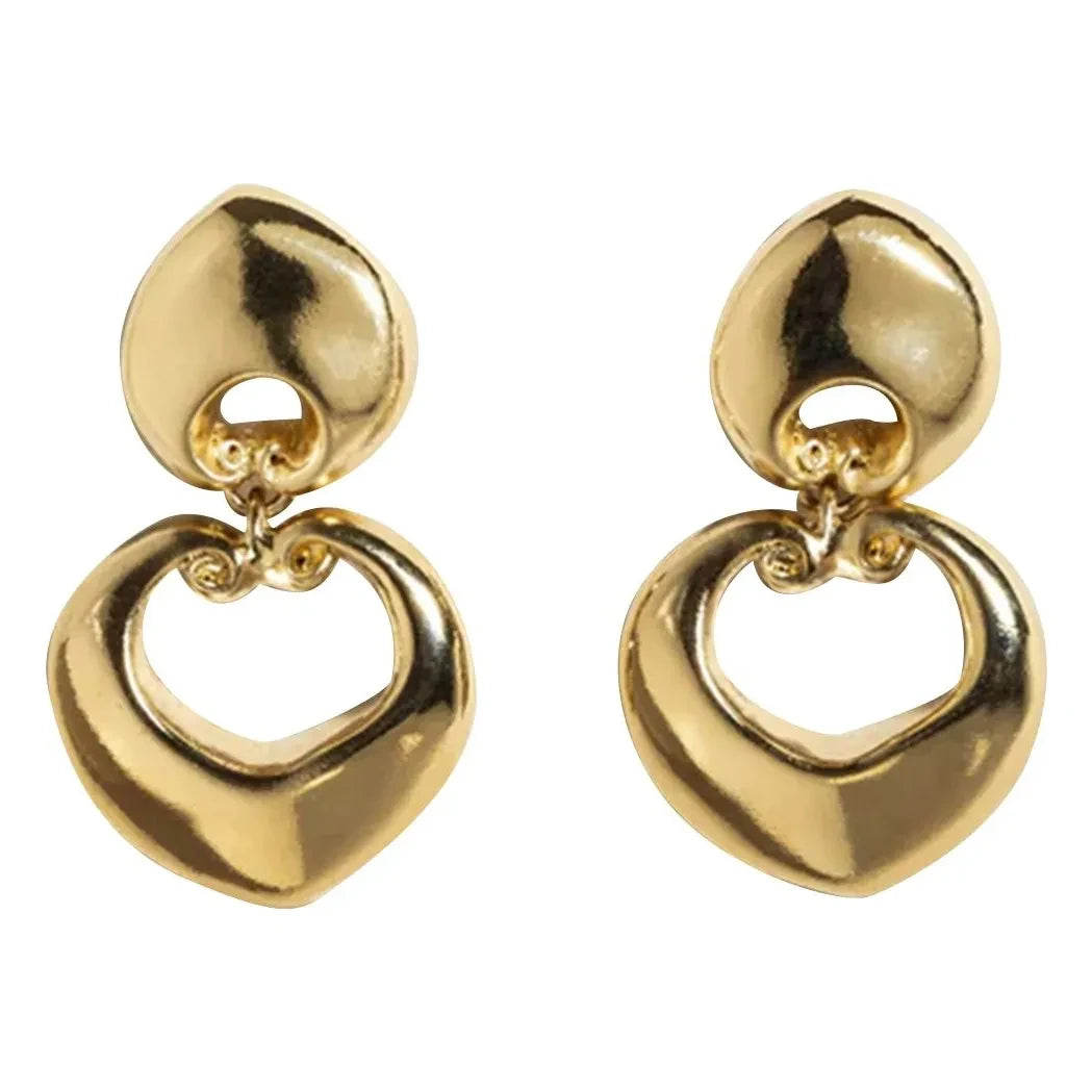 Louise Damas - Les Volutes Earrings | Gold