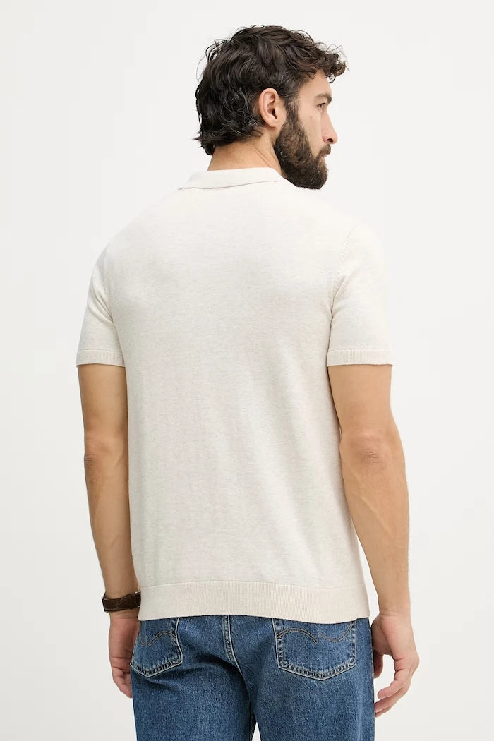 U.S. Polo Assn. тениска с яка мъжка памучна COMBED SS