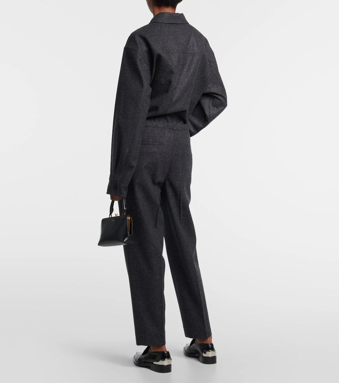 Jil Sander - Virgin wool straight pants