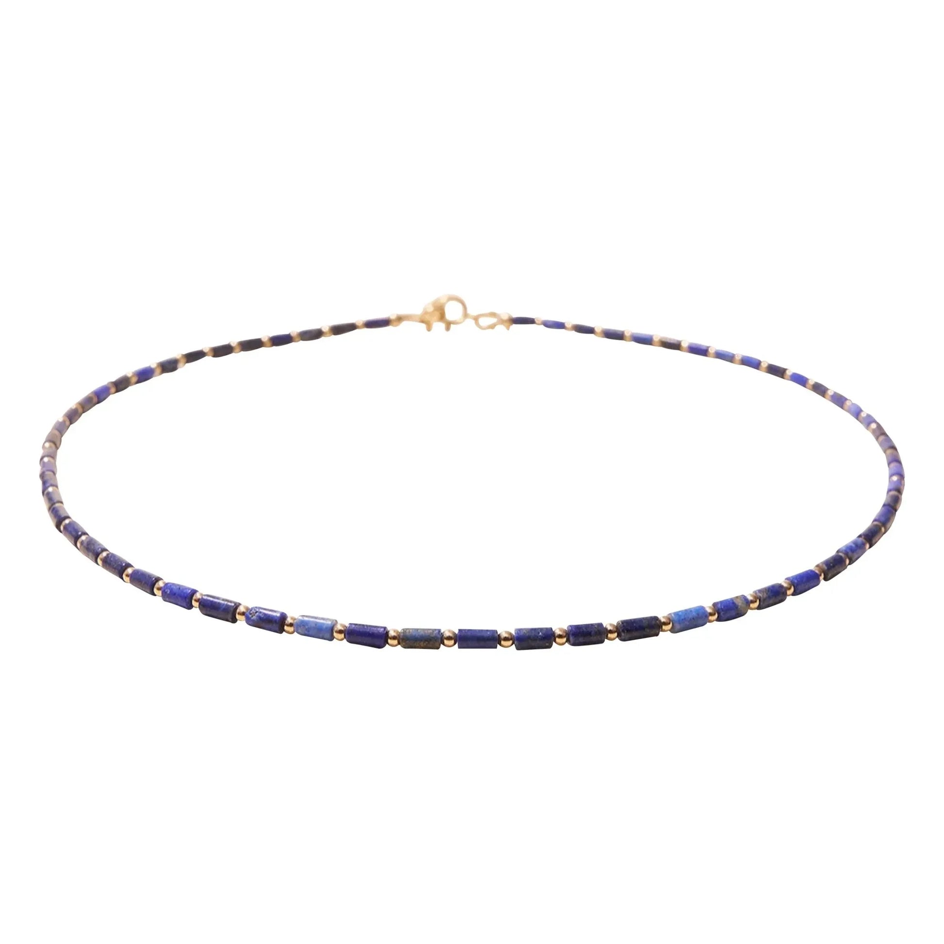 Camille Colette Studio - Baia Lapis Lazuli necklace | Blue