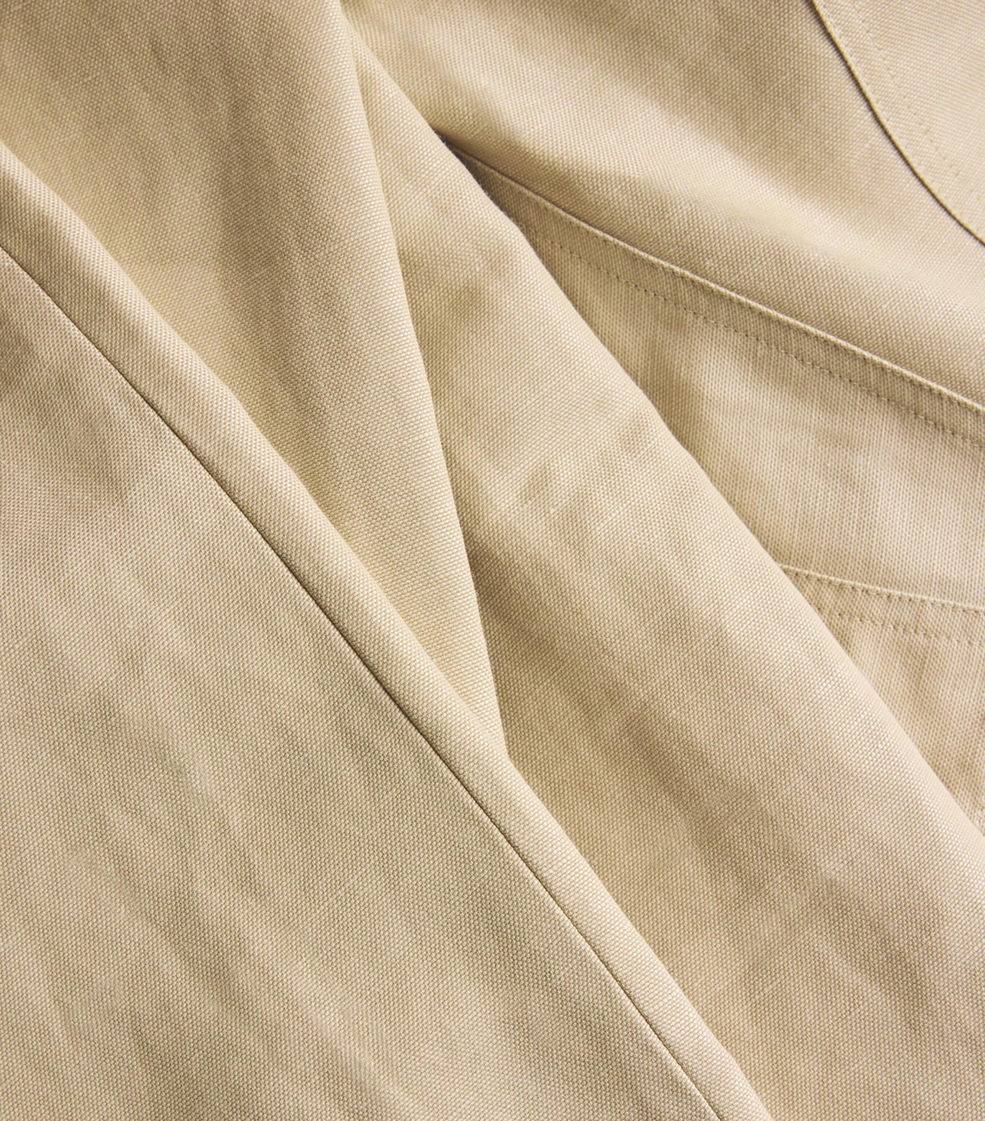 Maje Linen-Cotton Straight Trousers