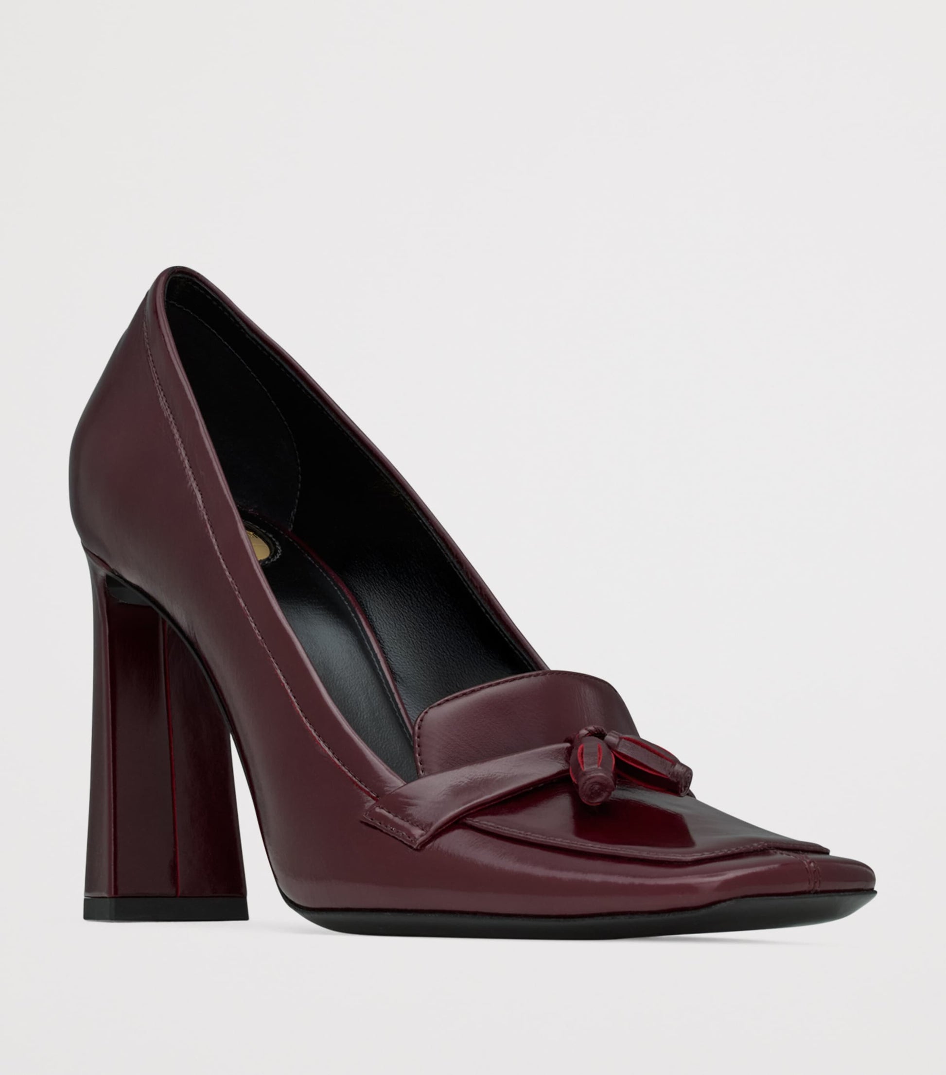 Saint Laurent Pink Leather Chloé Pumps 90