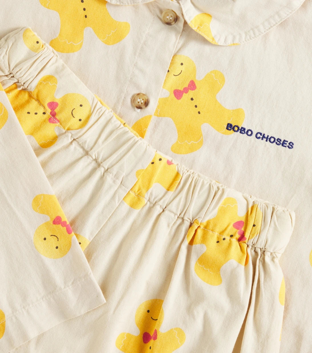 Bobo Choses - بيجاما قطنية مطبوعة