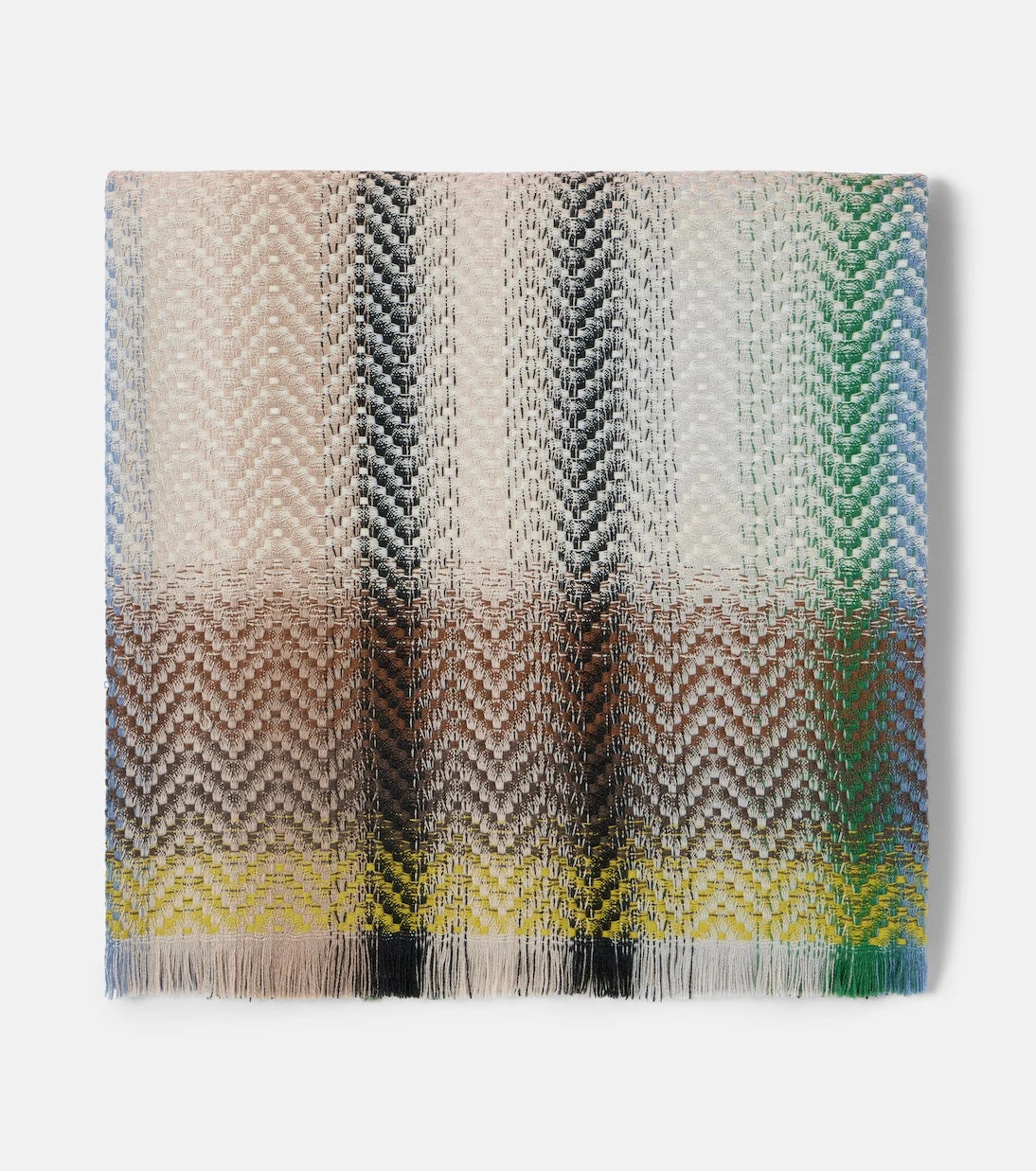 Missoni - Zig Zag wool-blend throw