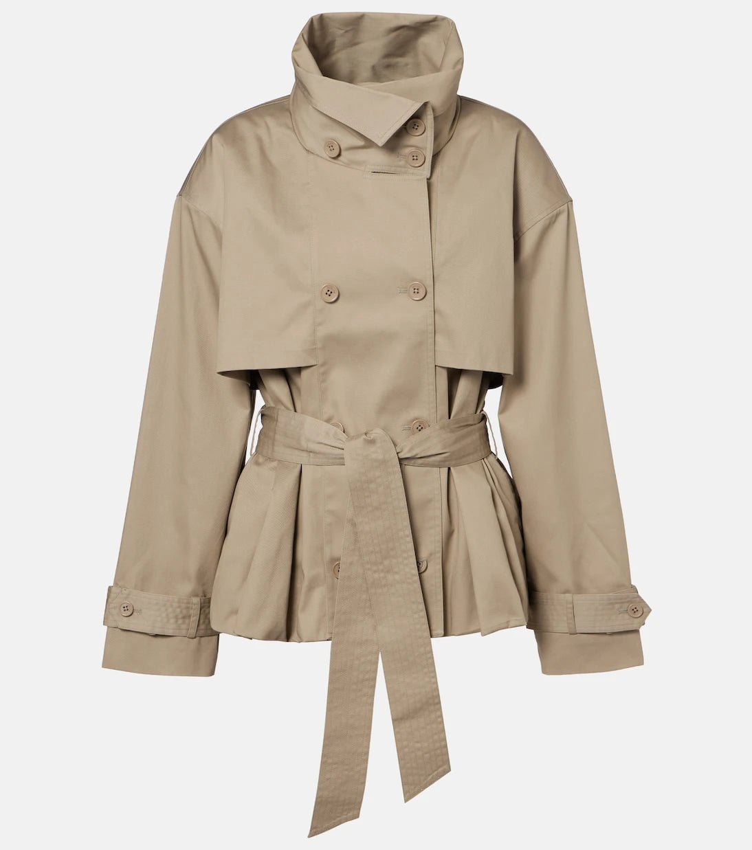 Rotate - Belted double-breasted trench coat