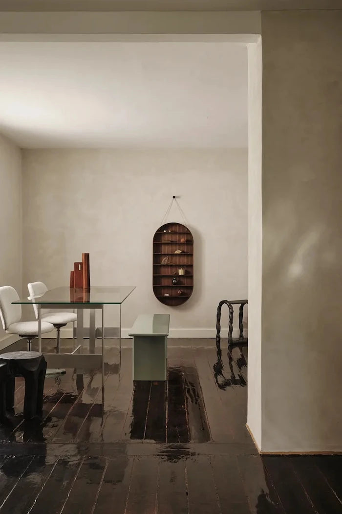 ferm LIVING Oval Dorm Duvar Rafı