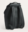 Grained Leather Backpack