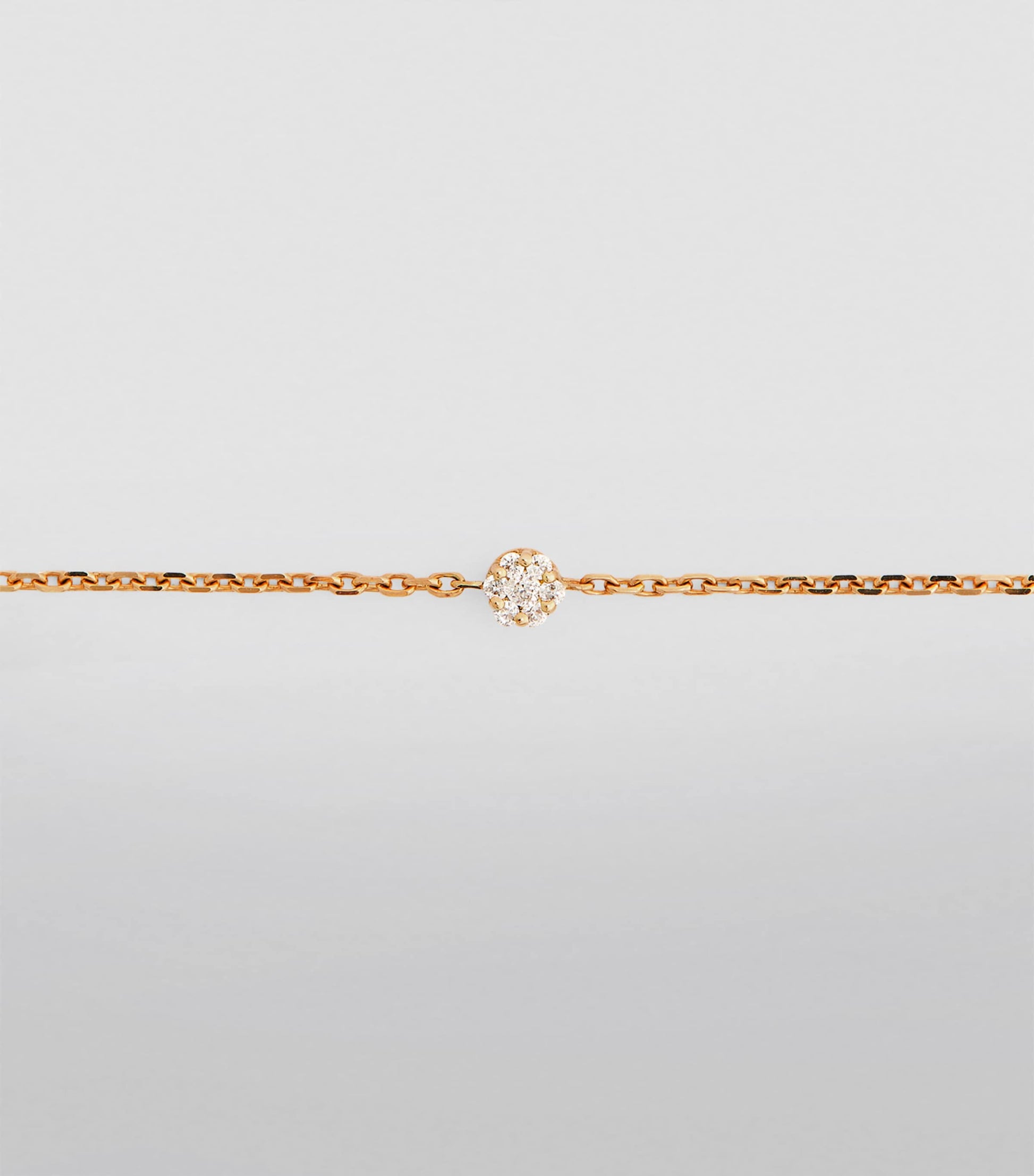Redline Yellow Gold and Diamond Illusion Bracelet