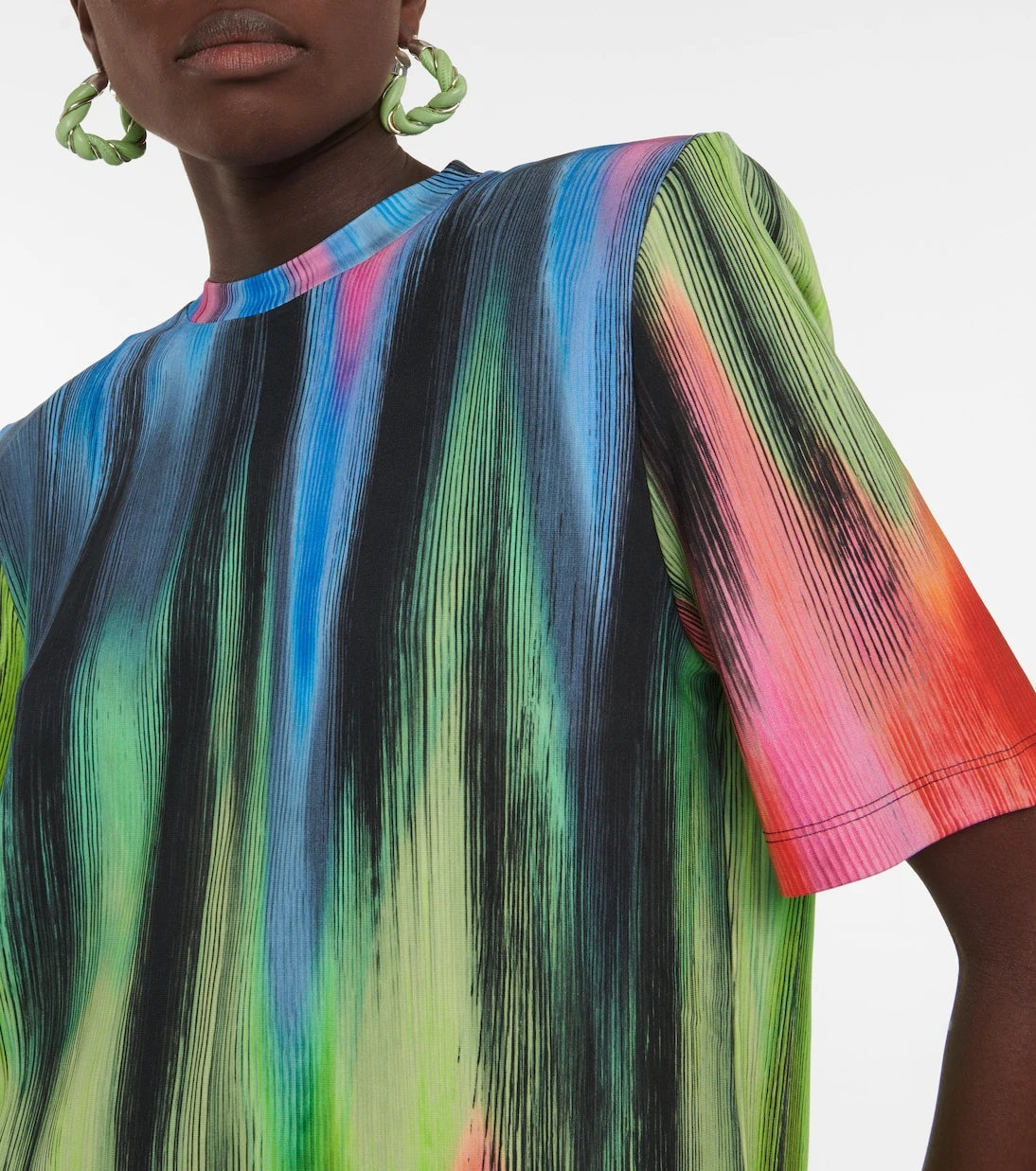 The Attico - Bella cotton jersey T-shirt