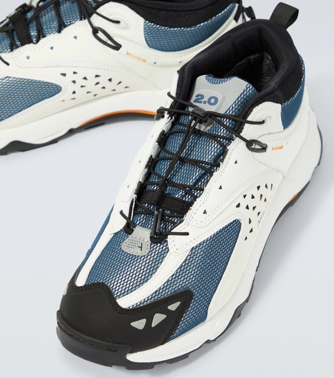 Athletics Footwear - 2.0 Mid leather-trimmed sneakers