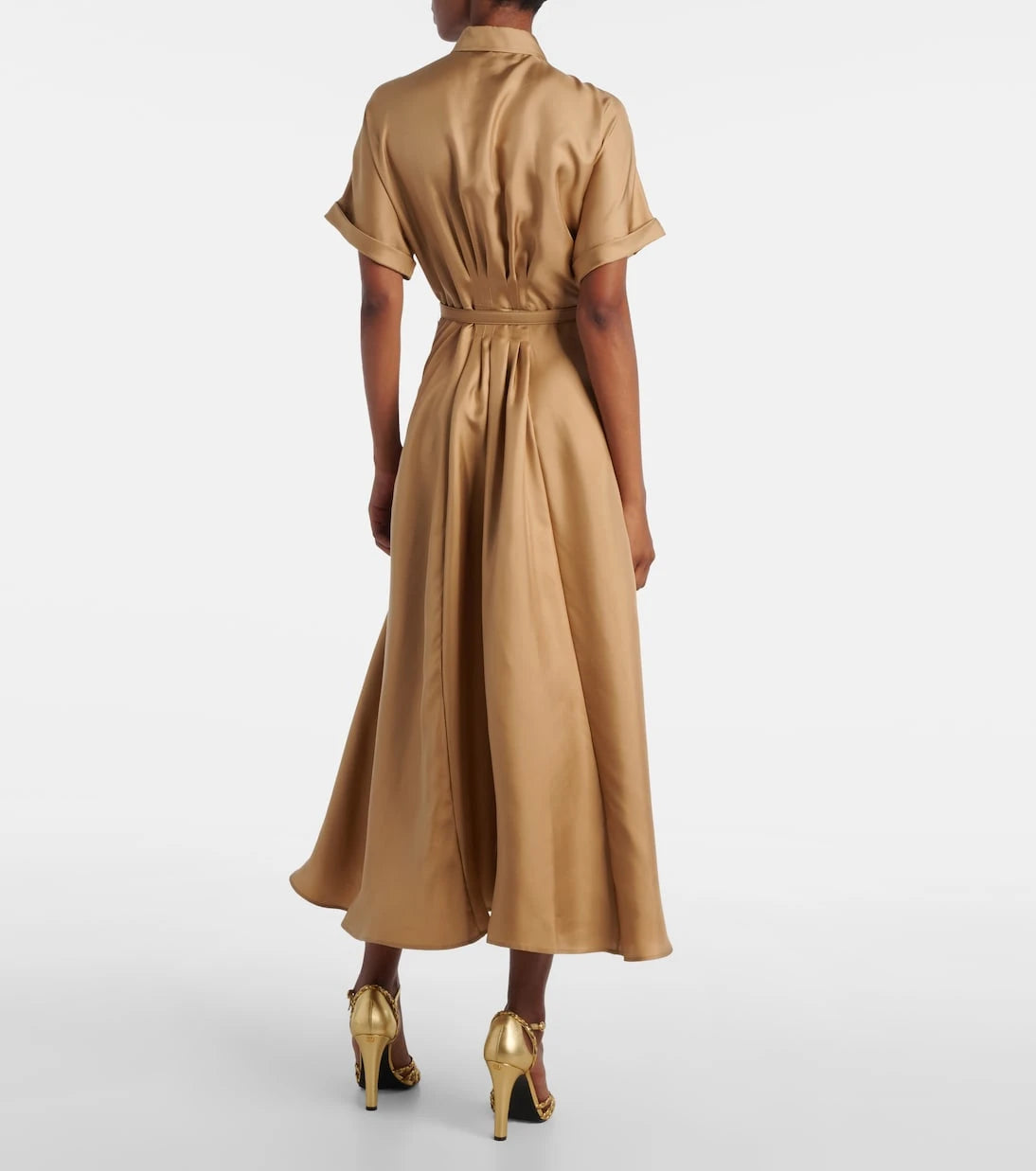 Ralph Lauren Collection - Silk satin midi dress