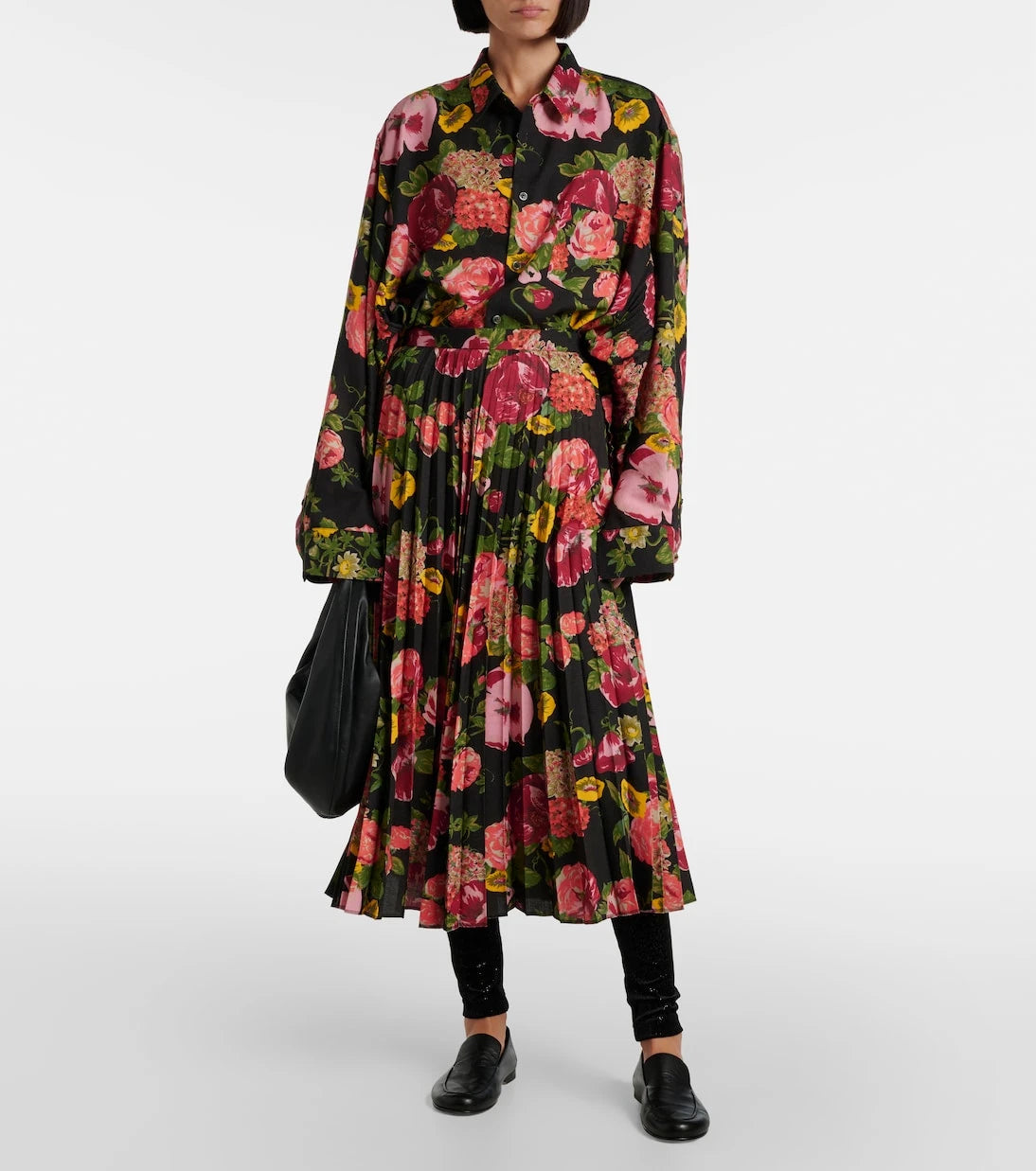 Junya Watanabe - Pleated midi skirt