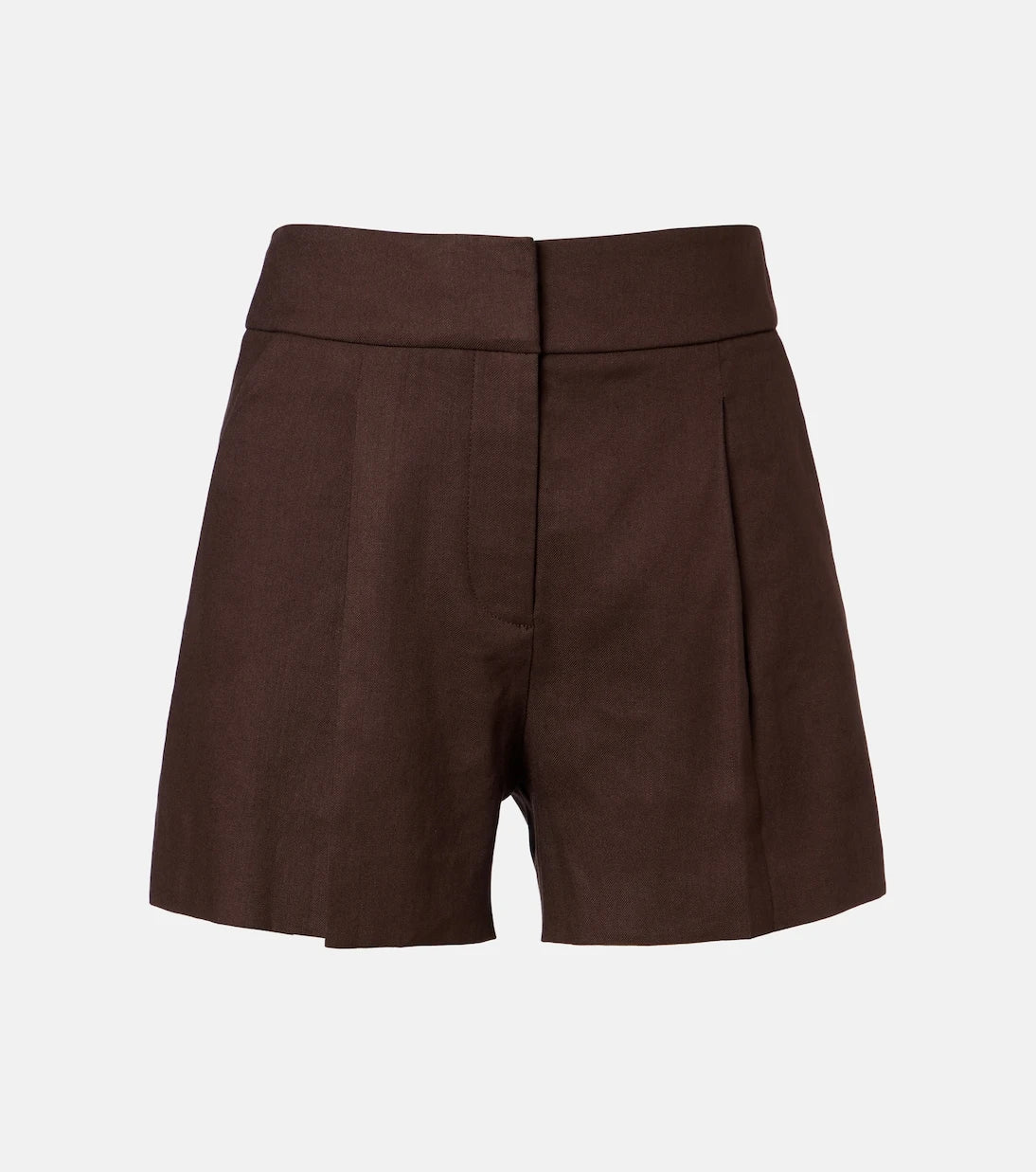 Veronica Beard - Haina linen-blend twill shorts